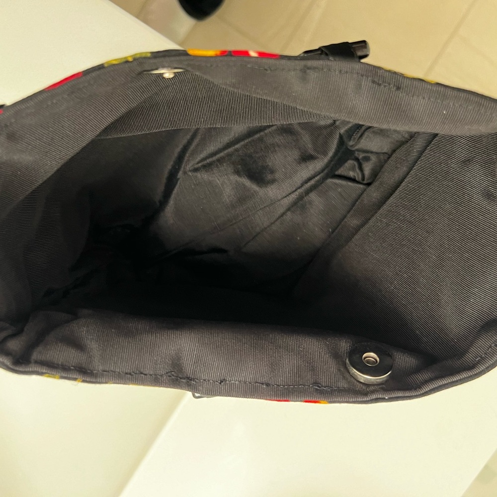 Cherry-Patterned Cloth Handbag - image 5